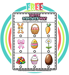 Easter Scavenger Hunt Printable 1 Egg-Citing Easter Scavenger Hunt: Fun For Little Explorers