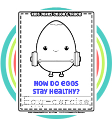 Kids Jokes Food Jokes Coloring Page Download